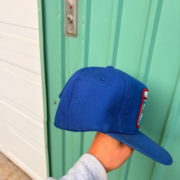 Vintage GABRIEL car dealership patch trucker hat snapback blue - Picture 3 of 6